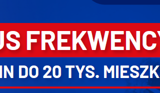 BONUS FREKWENCYJNY dla gmin do 20 tyś. mieszkańców