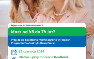 Zbadaj się i zyskaj spokój. Zapisz się na badania mammograficzne!