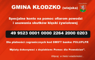 Gmina Wieliczki pomaga gminie wiejskiej Kłodzko. Przekazywanie paszy dla zwierząt można zgłaszać do Biura Powiatowego Izby Rolniczej w Olecku.