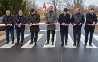 Najbardziej strategiczna droga i największa inwestycja drogowa w powiecie uroczyście otwarta.