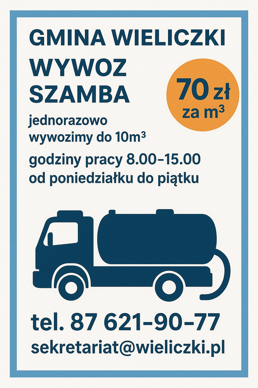Oferta wywozu szamba